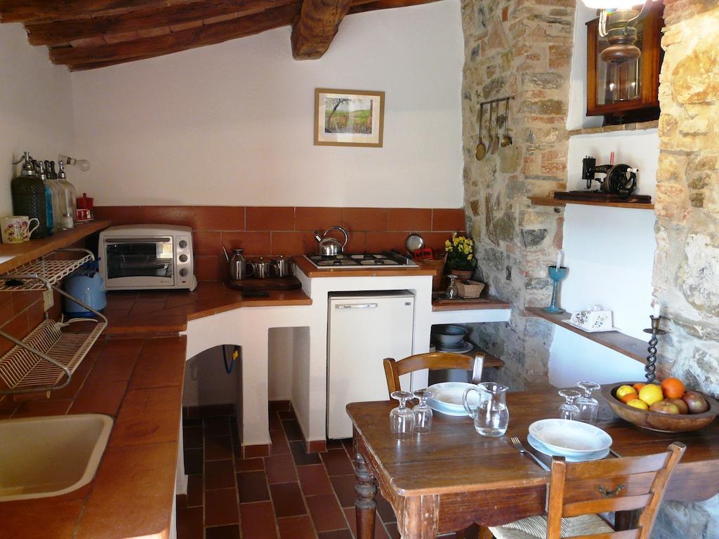 Podere Patrignone Pension Castellina in Chianti Kamer foto